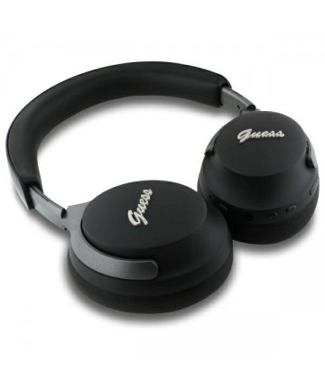 Guess Bluetooth ANC Headphones GUBHC22PSFCSMK Black Metal Script Logo