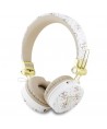Guess Bluetooth ENC GUBH70E4PTMH on-ear headphones white 4G Triangle Round Shape
