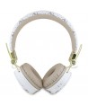 Guess Bluetooth ENC GUBH70E4PTMH on-ear headphones white 4G Triangle Round Shape