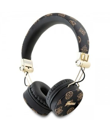 Guess Bluetooth ENC GUBH70EPOSMK on-ear headphones black/black Peony Script Round Shape