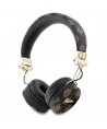 Guess Bluetooth ENC GUBH70EPOSMK on-ear headphones black/black Peony Script Round Shape