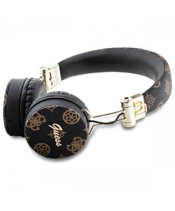 Guess Bluetooth ENC GUBH70EPOSMK on-ear headphones black/black Peony Script Round Shape