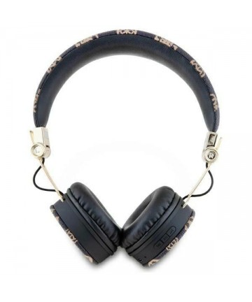 Guess Bluetooth ENC GUBH70EPOSMK on-ear headphones black/black Peony Script Round Shape