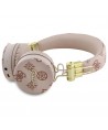 Guess Bluetooth ENC GUBH70EPOSMW Brown/Brown Peony Script Round Shape Headphones