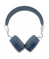 Guess Bluetooth ENC GUBH70PGTSPSB on-ear headphones blue/blue Grained Classic Round Shape