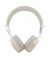 Guess Bluetooth on-ear headphones ENC GUBH70PGTSPSE beige/beige Grained Classic Round Shape