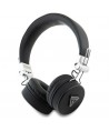 Guess Bluetooth ENC GUBH70PGTSPSK on-ear headphones black/black Grained Classic Round Shape
