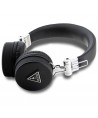 Guess Bluetooth ENC GUBH70PGTSPSK on-ear headphones black/black Grained Classic Round Shape