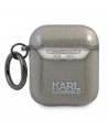 Karl Lagerfeld KLA2UCHGK AirPods 1/2 cover black/black Glitter Choupette