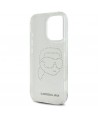Karl Lagerfeld KLHCP16XHKHDCELT iPhone 16 Pro Max 6.9" transparent hardcase IML Rhinestones Karl Head