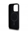 Karl Lagerfeld KLHMP15LSKHPPLK iPhone 15 Pro 6.1" black/black hardcase Silicone Karl Head Print MagSafe