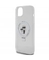 Karl Lagerfeld KLHMP15MHMRSKCH iPhone 15 Plus / 14 Plus 6.7" white/white hardcase Ring Stand Karl&Choupette MagSafe