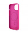Karl Lagerfeld KLHMP15SSKHPPLF iPhone 15 6.1" fuchsia/fuschia hardcase Silicone Karl Head Print MagSafe