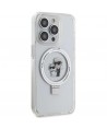 Karl Lagerfeld KLHMP15XHMRSKCH iPhone 15 Pro Max 6.7" white/white hardcase Ring Stand Karl&Choupette MagSafe