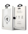 Karl Lagerfeld KLHMP15XHMRSKCH iPhone 15 Pro Max 6.7" white/white hardcase Ring Stand Karl&Choupette MagSafe