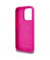 Karl Lagerfeld KLHMP15XSKHPPLF iPhone 15 Pro Max 6.7" fuchsia/fuschia hardcase Silicone Karl Head Print MagSafe
