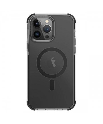 Uniq Combat iPhone 14 Pro 6.1" case Magclick Charging black/concrete charcoal