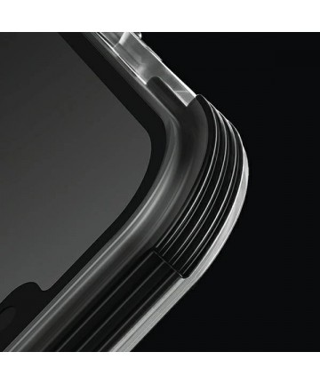 Uniq Combat iPhone 14 Pro 6.1" case Magclick Charging black/concrete charcoal