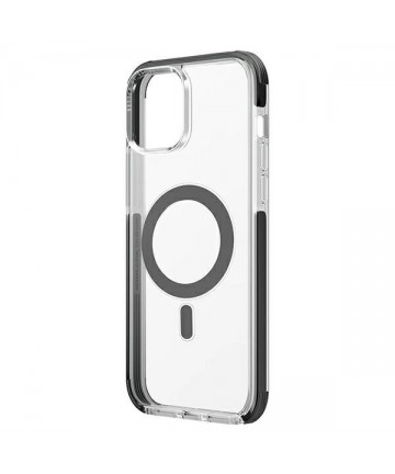 Uniq Combat iPhone 14 Pro Max 6.7" case Magclick Charging black/concrete charcoal