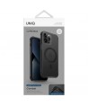Uniq Combat iPhone 14 Pro Max 6.7" case Magclick Charging black/concrete charcoal