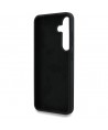 Guess Silicone Big 4G Logo Bottom Script case for Samsung Galaxy S25 - black