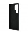 Guess Silicone Big 4G Logo Bottom Script case for Samsung Galaxy S25 Ultra - black
