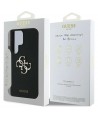 Guess Silicone Big 4G Logo Bottom Script case for Samsung Galaxy S25 Ultra - black