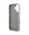 Karl Lagerfeld HC 3D Rubber Double Heads iPhone 16 Case - Beige