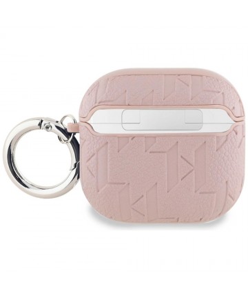 Karl Lagerfeld Monogram Karl Head Case for AirPods 4 - Pink