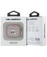 Karl Lagerfeld Monogram Karl Head Case for AirPods 4 - Pink