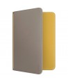 Uniq Belmont RFID Blocking Passport Case - Grey/Yellow