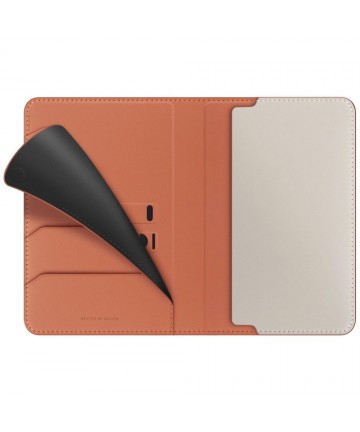 Uniq Belmont RFID Blocking Passport Case - Ivory