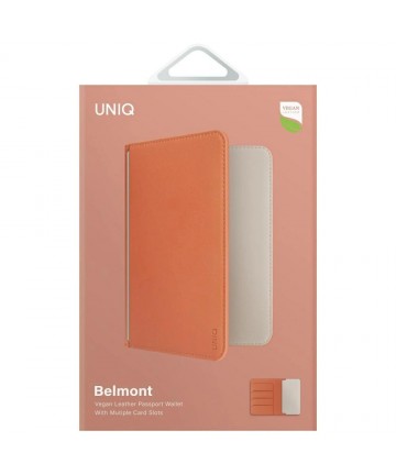 Uniq Belmont RFID Blocking Passport Case - Ivory