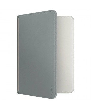 Uniq Belmont RFID Blocking Passport Case - Green/Ivory