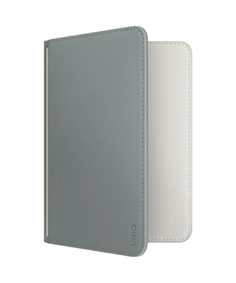 Uniq Belmont RFID Blocking Passport Case - Green/Ivory