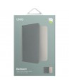 Uniq Belmont RFID Blocking Passport Case - Green/Ivory