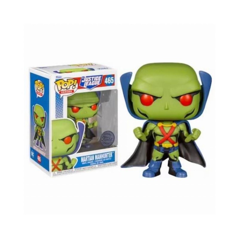Funko Pop! Heroes DC: Justice League - Martian Manhunter (Special Edition) 465 Vinyl Figure