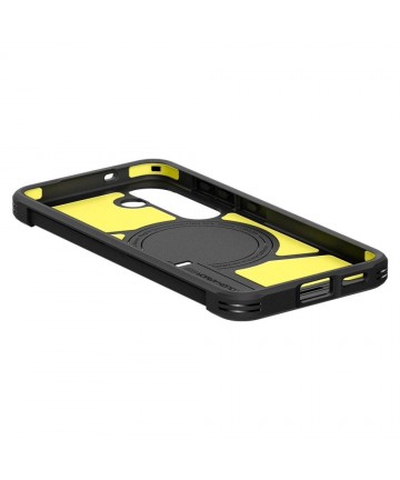 Spigen Tough Armor MagSafe case for Samsung Galaxy S25 - black