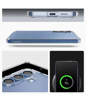 Spigen Ultra Hybrid Case for Samsung Galaxy S25 - Clear