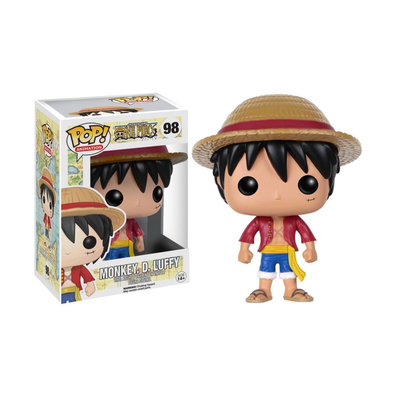 Funko Pop! Animation: One Piece - Monkey. D. Luffy 98 Vinyl Figure