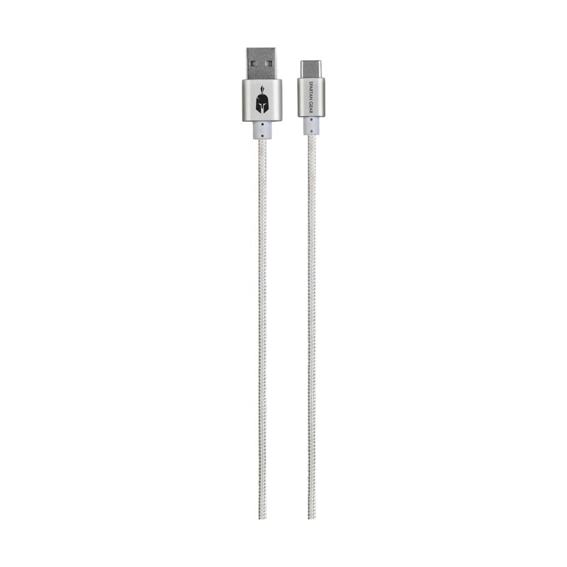 Spartan Gear - Double Sided USB Cable (Type C) (length: 2m - Compatible with Playstation 5, Xbox Series X/S, tablet, mobile) (co