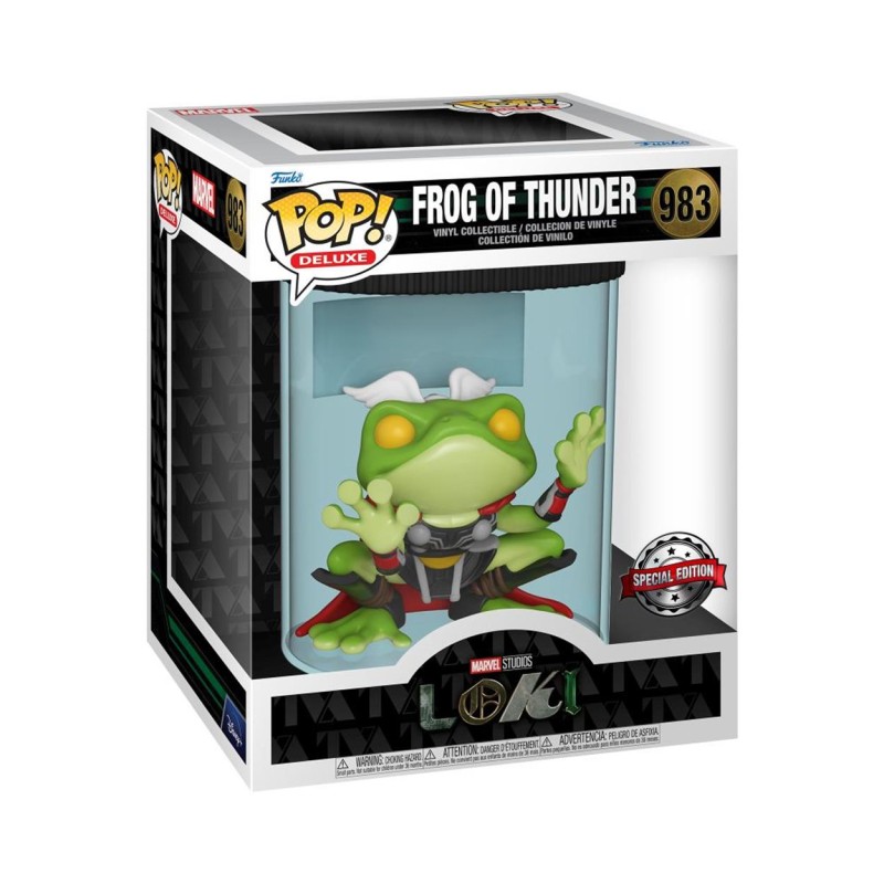 Funko Pop! Deluxe Marvel: Loki - Frog of Thunder (Special Edition) 983 Vinyl Figure