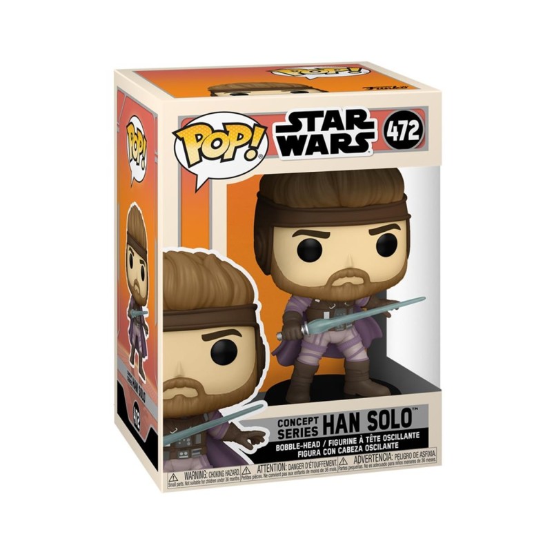 Funko Pop! Disney: Star Wars Concept Series - Han Solo 472 Bobble-Head Vinyl Figure
