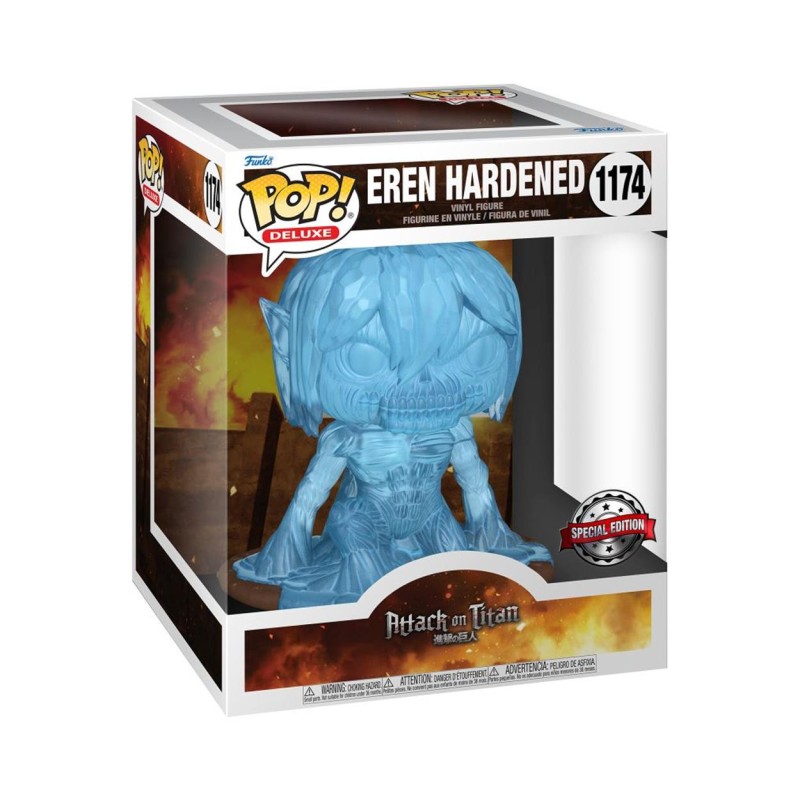 Funko Pop! Deluxe: Attack on Titan S3 - Eren Hardened (Special Edition) 1174 Vinyl Figure