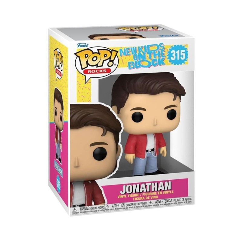 Funko Pop! Rocks: New Kids on the Block - Jonathan 315 Vinyl Figure