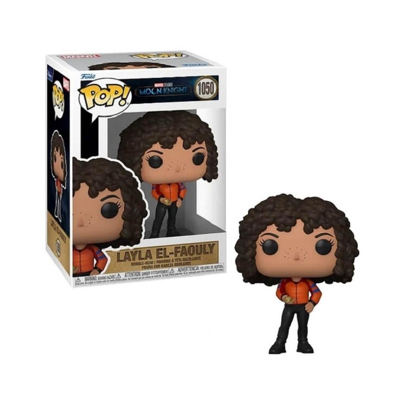 Funko Pop! Marvel: Moon Knight - Layla El-Faouly 1050 Bobble-Head Vinyl Figure