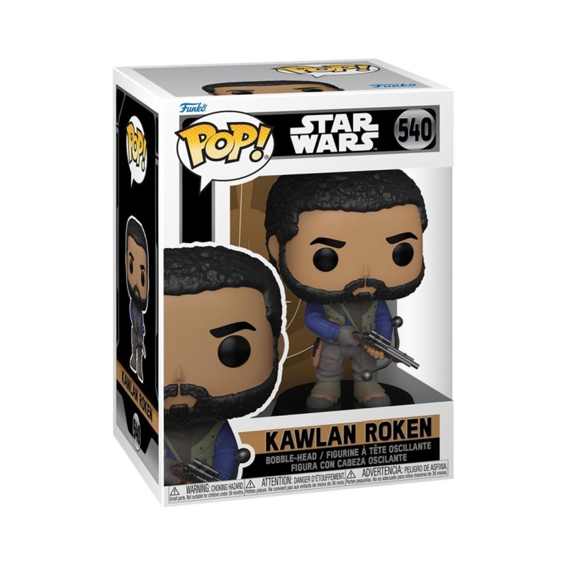 Funko Pop! Disney Star Wars - Kawlan Roken 540 Bobble-Head Vinyl Figure