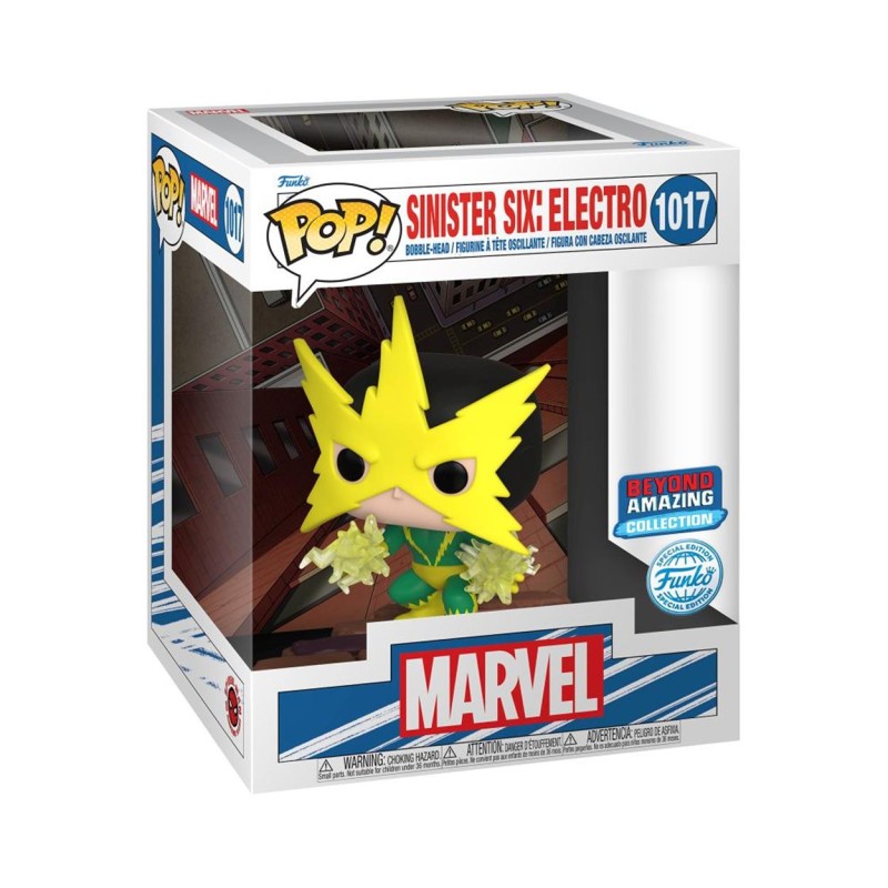 Funko Pop! Deluxe Marvel: Beyond Amazing - Sinister Six: Electro (Special Edition) 1017 Bobble-Head Vinyl Figure