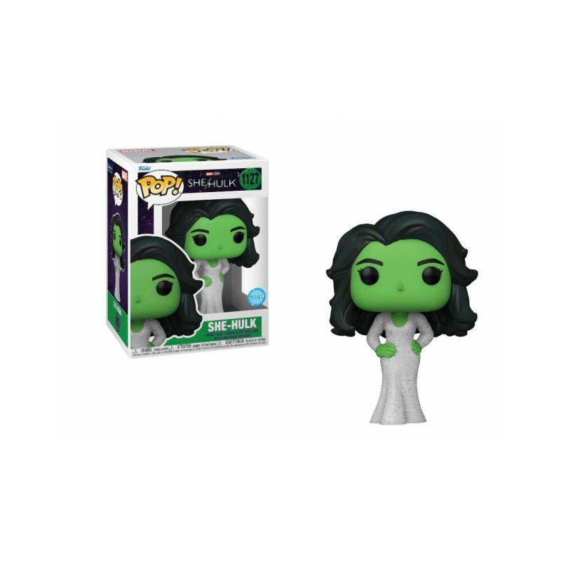 Funko Pop! Marvel: She-Hulk - She-Hulk (Glitter) 1127 Bobble-Head Vinyl Figure