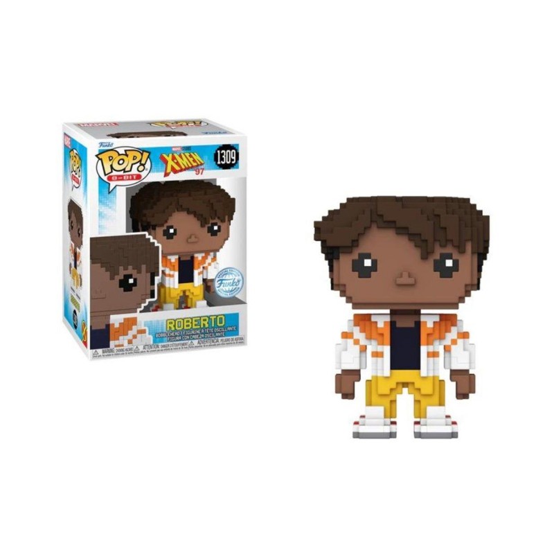 Funko Pop! 8-Bit: X-Men 97 - Roberto (Special Edition) 1309 Bobble-Head Vinyl Figure